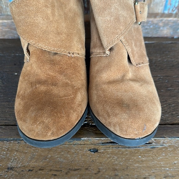 Lucky Brand "Sumarah" Wedge Ankle Booties Size 7.5 - Picture 4 of 9